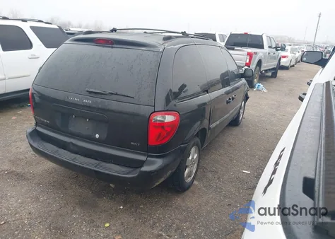 2005 Dodge Caravan Sxt z USA, uszkodzony, nr VIN 1D4GP45R35B359883